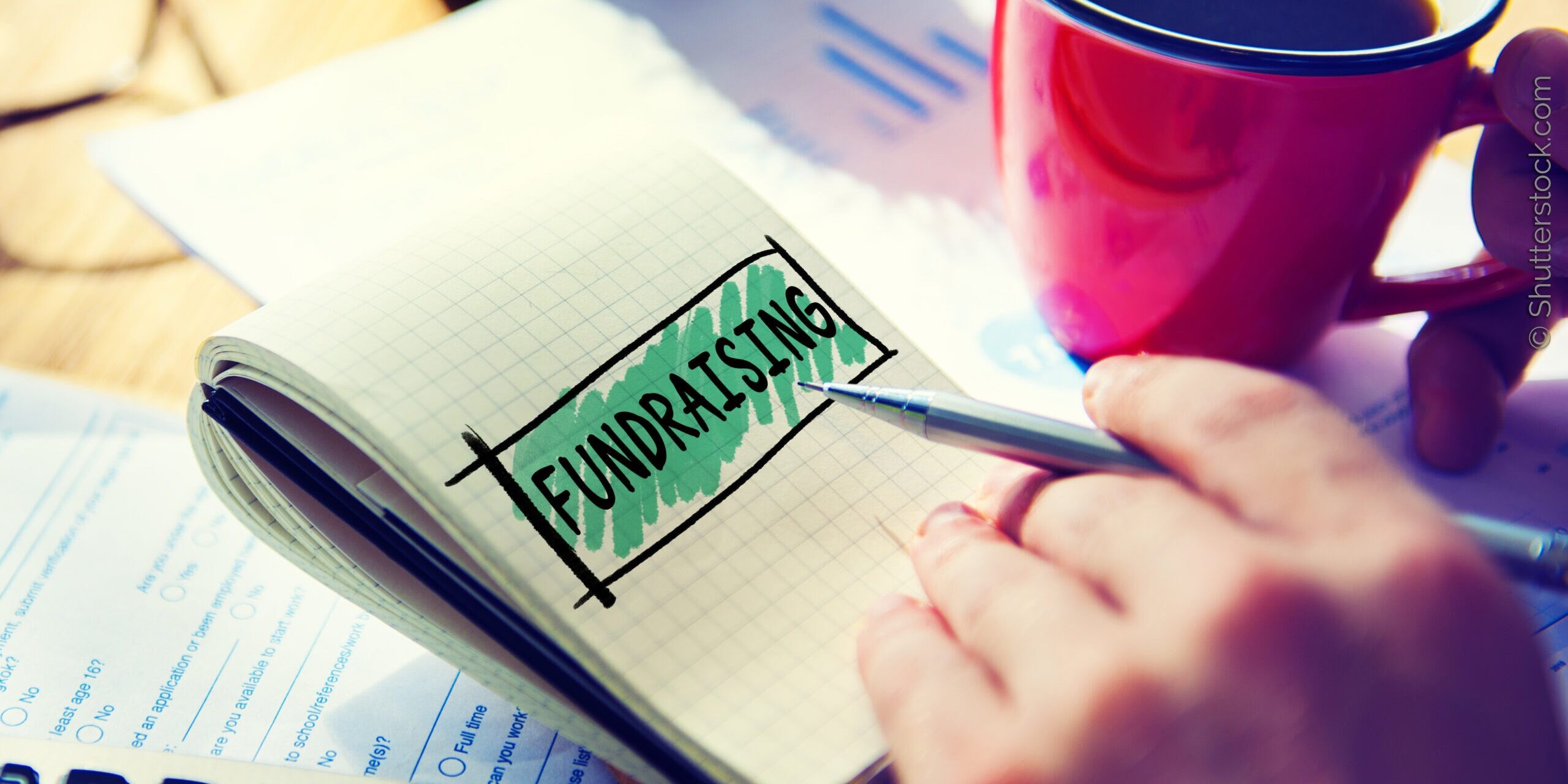 Titelbild für den Einstieg ins Fundraising